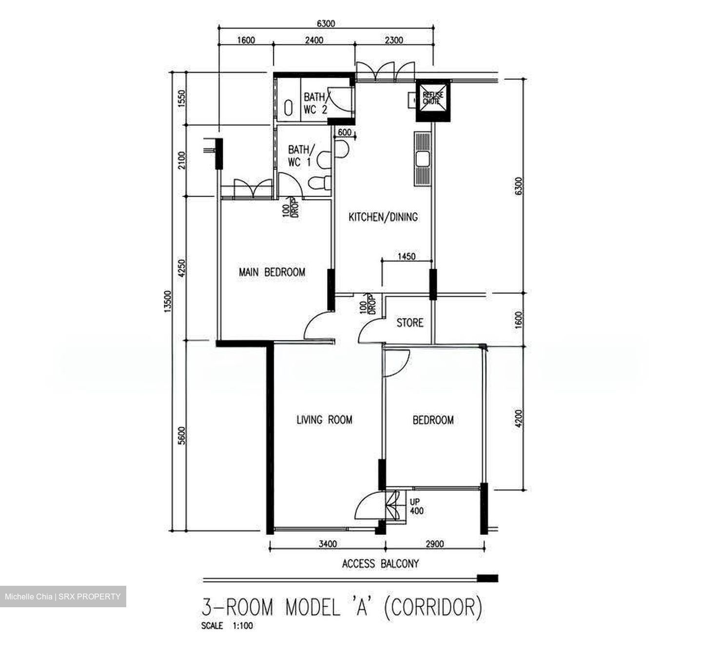 Blk 144 Tampines Street 12 (Tampines), HDB 3 Rooms #637790451